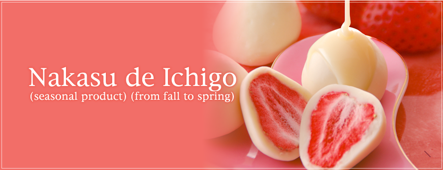Nakasu de Ichigo (seasonal product) (from fall to spring)